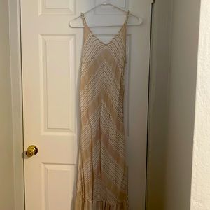 Easy linen maxi dress